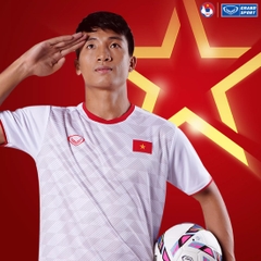 Áo thi đấu Đội Tuyển Việt Nam 2019 Grand Sport 038923 Trắng
