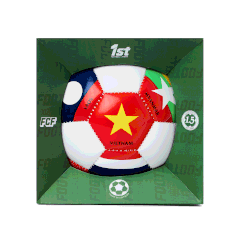 Bóng may 1st PVC ASEAN size 1.5 kèm Hộp