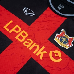 ÁO THI ĐẤU CLB BÓNG ĐÁ NINH BÌNH 2025/26 MÀU ĐEN GRAND SPORT