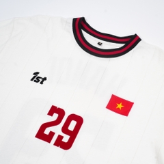 ÁO THUN JERSEY 1ST TAY NGẮN FLAG HÀ NỘI TRẮNG