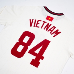 ÁO THUN JERSEY 1ST TAY DÀI FCF VIỆT NAM TRẮNG