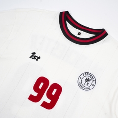 ÁO THUN JERSEY 1ST TAY NGẮN 1999 MADCHESTER TRẮNG