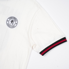 ÁO THUN JERSEY 1ST TAY NGẮN 1999 MADCHESTER TRẮNG