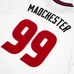ÁO THUN JERSEY 1ST TAY NGẮN 1999 MADCHESTER TRẮNG