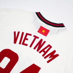 ÁO THUN JERSEY 1ST TAY NGẮN FCF VIỆT NAM TRẮNG