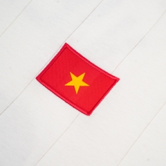 ÁO THUN JERSEY 1ST TAY NGẮN FLAG VIỆT NAM TRẮNG