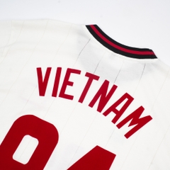 ÁO THUN JERSEY 1ST TAY NGẮN FLAG VIỆT NAM TRẮNG