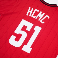 ÁO THUN JERSEY 1ST TAY NGẮN FLAG HỒ CHÍ MINH ĐỎ