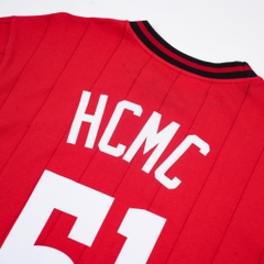 ÁO THUN JERSEY 1ST TAY NGẮN FLAG HỒ CHÍ MINH ĐỎ