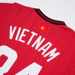 ÁO THUN JERSEY 1ST TAY DÀI FCF VIỆT NAM ĐỎ