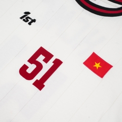 ÁO THUN JERSEY 1ST TAY DÀI FLAG HỒ CHÍ MINH TRẮNG