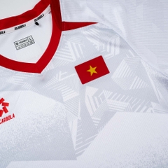 ÁO THI ĐẤU ĐỘI TUYỂN VIỆT NAM 2025 (BẢN PLAYER) JOGARBOLA SÂN KHÁCH MÀU TRẮNG