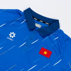 ÁO POLO DI CHUYỂN ĐỘI TUYỂN VIỆT NAM 2025 JOGARBOLA MÀU XANH DƯƠNG