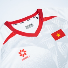 ÁO THI ĐẤU ĐỘI TUYỂN VIỆT NAM 2025 (BẢN FAN) JOGARBOLA SÂN KHÁCH MÀU TRẮNG
