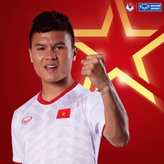 Áo thi đấu Đội Tuyển Việt Nam 2019 Grand Sport 038923 Trắng