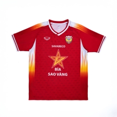 ÁO THI ĐẤU CLB BÓNG ĐÁ HỒNG LĨNH HÀ TĨNH 2025/26 MÀU ĐỎ GRAND SPORT