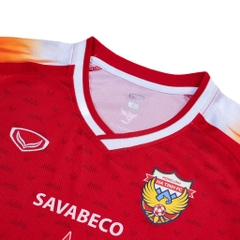 ÁO THI ĐẤU CLB BÓNG ĐÁ HỒNG LĨNH HÀ TĨNH 2025/26 MÀU ĐỎ GRAND SPORT