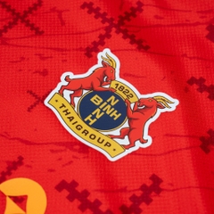 ÁO THI ĐẤU CLB BÓNG ĐÁ NINH BÌNH 2025/26 MÀU ĐỎ GRAND SPORT