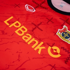 ÁO THI ĐẤU CLB BÓNG ĐÁ NINH BÌNH 2025/26 MÀU ĐỎ GRAND SPORT