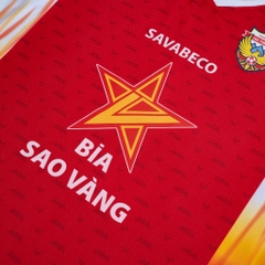 ÁO THI ĐẤU CLB BÓNG ĐÁ HỒNG LĨNH HÀ TĨNH 2025/26 MÀU ĐỎ GRAND SPORT