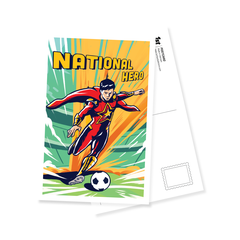 1st x Redflyp - National Heroes 1 Postcard