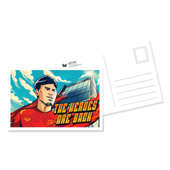 1st x Redflyp - The Heroes Are Back 4 Postcard