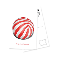 1st x TMN - Bong Nhua Do Postcard