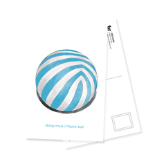 1st x TMN - Bong Nhua Xanh Postcard