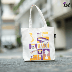 Túi tote 1st FCUHAN 1 Màu Trắng