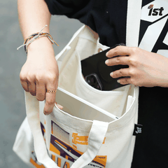 Túi tote 1st FCUHAN 1 Màu Trắng