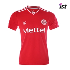 Áo bóng đá FBT Viettel FC 2021 Đỏ - Logo Tròn