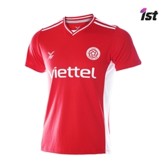 Áo bóng đá FBT Viettel FC 2021 Đỏ - Logo Tròn