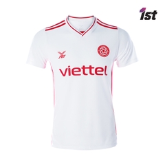 Áo bóng đá FBT Viettel FC 2021 Trắng - Logo Tròn