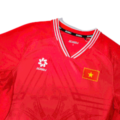 ÁO THI ĐẤU ĐỘI TUYỂN VIỆT NAM 2024 (BẢN PLAYER) SÂN NHÀ MÀU ĐỎ - JOGARBOLA