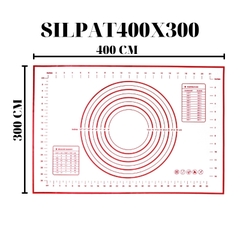 TẤM NƯỚNG SILICON CHỊU NHIỆT KÍCH THƯỚC: 400X300 MM - SILPAT400X300