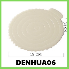Đế Bánh Sinh Nhật Tròn Nhựa SỐ 6 Cao Cấp - DENHUA06