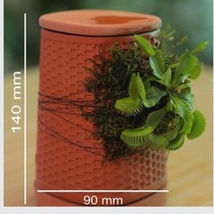 Tháp cây đứng - Chậu Gốm Trồng Cây Nhỏ Sáng Tạo Trang Trí Nhà Cửa size nhỏ - MINIPLANTER