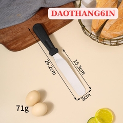 Dao chà láng thẳng phết bánh kem sinh nhật 28 cm - DAOTHANG6IN