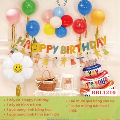 BBL1210 - BỘ BONG BÓNG TRANG TRÍ SINH NHẬT