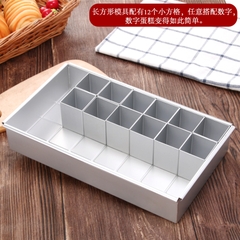 Khuôn nhôm LÀM BÁNH xếp chữ  - MOUXEPCHU