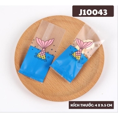 TÚI ĐỰNG KẸO NOUGAT SET 100 TÚI HÌNH TIÊN CÁ - J10043