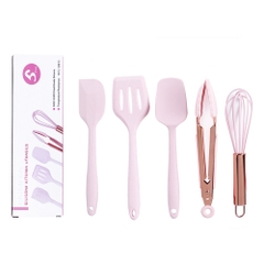 Bộ Dụng Cụ nhà bếp Silicone 5 Món MINI CHO TRẺ EM - CBBEPBABY5P
