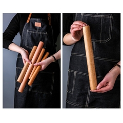 Cây Cán Bột Gỗ 38 Cm Cán Bột Mì Làm Bánh Cao Cấp - CANBOTGO280