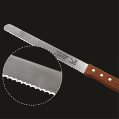 DAO CẮT BÁNH RĂNG CƯA CÁN GỖ 12 INCH LƯỠI CƯA LỚN - DAOCATBANH12-LCLON