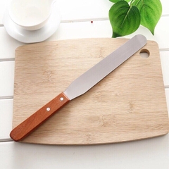 Dao chà láng/ trét kem bánh gato cán gỗ  38 Cm- DAOTHANGGO380