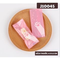 TÚI ĐỰNG KẸO NOUGAT SET 100 TÚI MÀU HỒNG - J10045