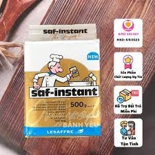 HB - Men khô NGỌT Saf-Instant VÀNG - CỤC 500gr (PHÁP) - MENSAFV