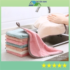 Khăn Dẻ Lau Khuôn Khay Dụng Cụ Nhà Bếp Siêu Thấm Nước Giặt Lại Rất Dễ Dàng - KHAN01
