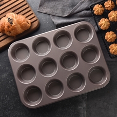 KHAY NƯỚNG 12 BÁNH CUPCAKE ĐÁY 4,5 CM - TRAY0002