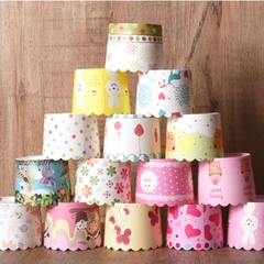 CUPGIAY09 - Set 50  Cốc Giấy Cupcake Nướng Bánh Muffin